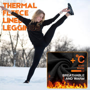 Women'S Thermal Leggings, Fleece Lined Leggings High Waist for Winter