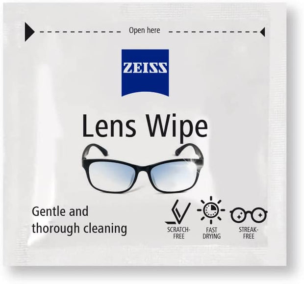 Lens Wipes, Lens Cleaner for Glasses, Cameras & Binoculars,Individually Packed Single Use Disposable Cloths in Sachets, for Handy and Portable Spectacle Cleaning on the Go, 200 Count (Pack of 1)
