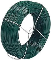328 Feet Garden Wire, Plastic Coated Green Reel Wire Tie Plant Support for Gardening, Home, Office(Green)