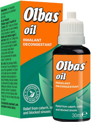 Oil 30Ml - Inhalant Decongestant Oil - Relief from Catarrh, Colds & Blocked Sinuses