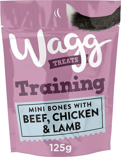 Beef, Chicken & Lamb Training Dog Treats 125G, Pack of 7