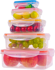 38 Pcs Large Food Storage Containers-2500Ml to Sauces Box Stackable Kitchen Storage Bowls Sets-Bpa Free Leak Proof Plastic Food Storage Containers with Lids Airtight-Microwave Freezer Safe Lunch Boxes