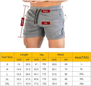 Mens Running Gym Sport Shorts Breathable Outdoor Workout Training Shorts with Pockets