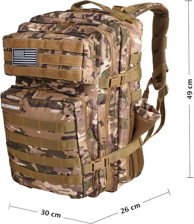 45L Tactical Military USA Waterproof Sport, Cabin Airplane, Crosstraining, Outdoor Sports Gym Portable