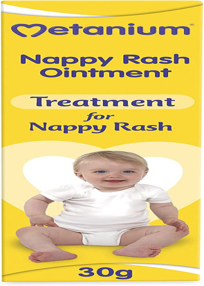 Nappy Rash Ointment - Treatment of Nappy Rash - Helps Relieve Irritation & Redness - Gentle on Newborn Skin - 30 G (Pack of 1)