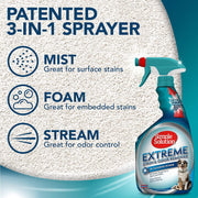 Extreme Pet Stain and Odour Remover | Enzymatic Cleaner with 3X Pro-Bacteria Cleaning Power - 945Ml