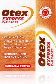 Express Ear Drops, Clinically Proven Ear Wax Removal Drops for Excessive, Hardened Ear Wax. Can Reduce the Need for Syringing, 10Ml