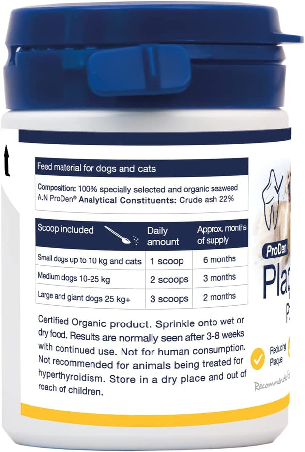 Powder | for Small Dogs | Bad Breath, Plaque, Tartar (Packaging May Vary), 60 G (Pack of 1)