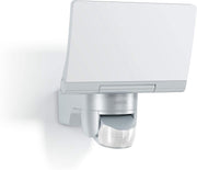 Led-Spotlight XLED Home 2 S Silver, 13.7 W Floodlight, Adjustable LED Panel and 180° Motion Sensor, 10 M Reach, 1550 Lm