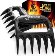 Meat Claws Meat Shredder for BBQ - These Are the Meat Claws You Need, Bbq Gifts for Men - Best Pulled Pork,. Chicken Shredder Claws X 2 for Barbecue, Smoker, Grill (Black) Bear Claws