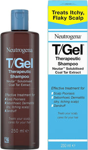 T/Gel Therapeutic Shampoo Treatment Itchy Scalp and Dandruff, Fresh Rain,250 Ml