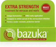 Extra Strength Treatment Gel for Effective, Pain-Free Treatment and Removal of Verrucas and Warts. with Emery Board, 6G