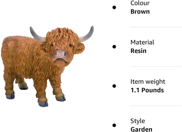 - Pet Pals Highland Cattle Home or Garden Decoration (PP-HLCA-F)
