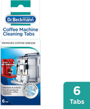 Coffee Machine Cleaning Tabs | with Active Oxygen Formula | 6 Tabs