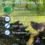 | Turtle & Terrapin Complete Food | Helps Support Health & Vitality |Includes Essential Vitamins & Minerals | Made with Natural Ingredients | Highly Palatable | 200G