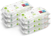 Amazon Brand -  Fresh Lightly Fragranced Baby Wipes, 1008 Count (18 Packs of 56), Packaging May Vary