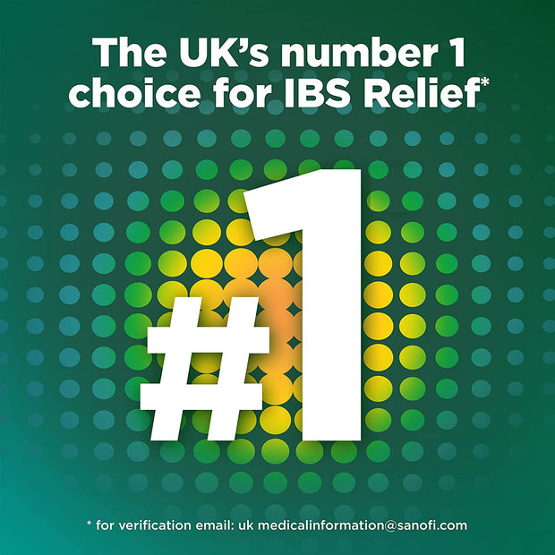 IBS Relief - Targets the Source of IBS Pain and Cramps- Starts to Work in 15 Minutes - 40 Tablets- - Relief from IBS Pain & Discomfort, 40 Count (Pack of 1)