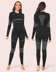 Thermal Underwear Womens Ski Base Layer Ultra Soft Long Sleeve Tops and Leggings Ladies Winter Thermal Set