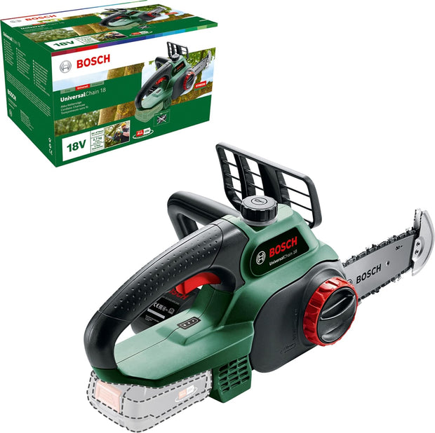 Cordless Chainsaw Universalchain 18 (Without Battery, 18 Volt System, in Carton Packaging)