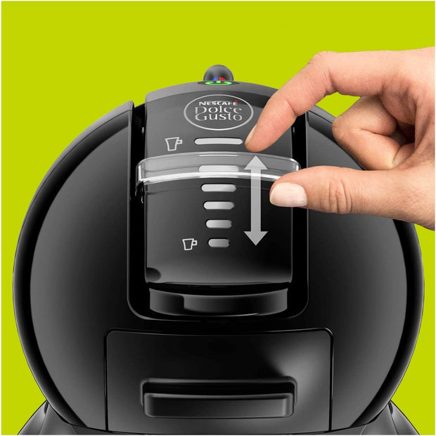 De'Longhi Nescafé  Mini Me, Single Serve Capsule Coffee Machine Starter Kit, Including 6 Boxes of Coffee Pods, EDG155.BG, 230 Milliliters, Black & Grey