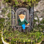 Home® Garden Gnome Ornament Garden Tree Decoration Resin 15Cm