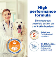 S3 PYO - Shampoo - Dog & Cat Hygiene - Antibacterial and Antiyeast - Purifying and Hydrating - Hypoallergenic Fragrance - Veterinary Recommended - 200Ml